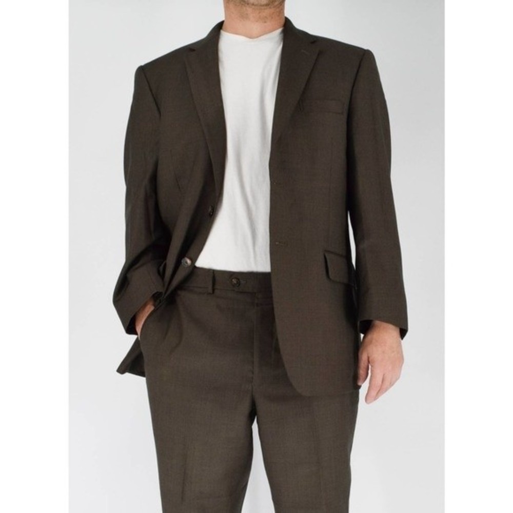 JOS. A BANKS 40R classic 2 button wool blazer suit jacket men's